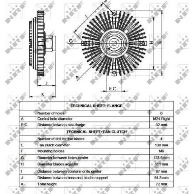 Kupplung, Kühlerlüfter 49521 Kupplung, Kühlerlüfter 49521