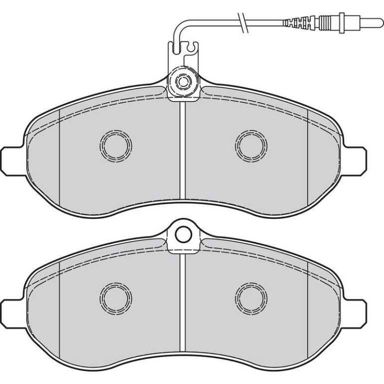 Bremsbelagsatz, Scheibenbremse 302078 Bremsbelagsatz, Scheibenbremse 302078