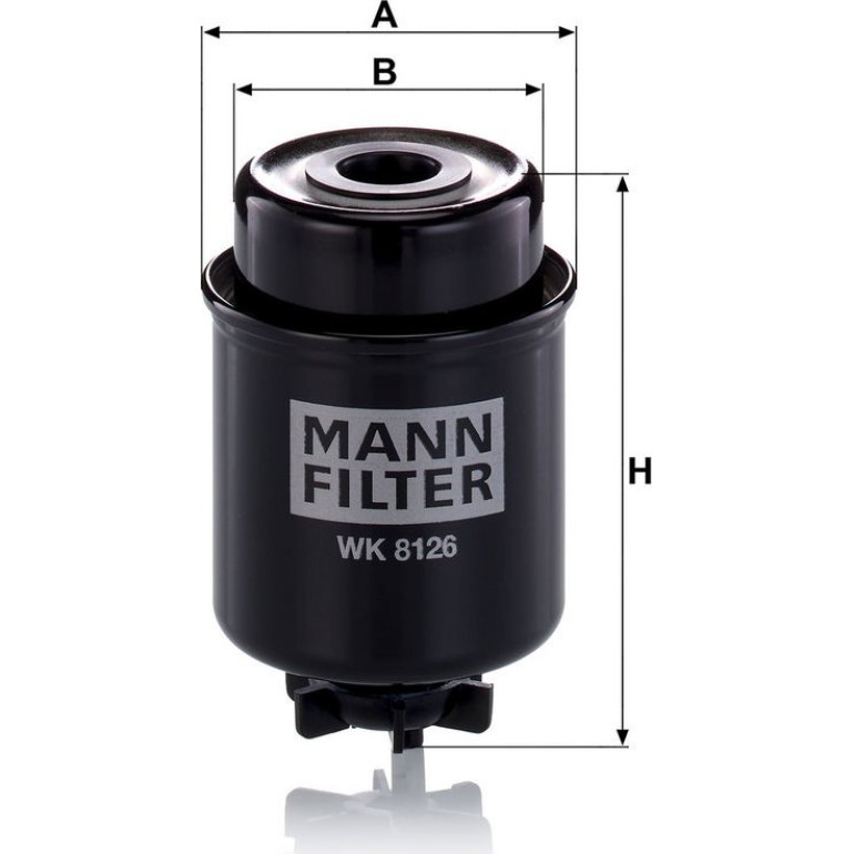 Kraftstofffilter WK 8126 Kraftstofffilter WK 8126