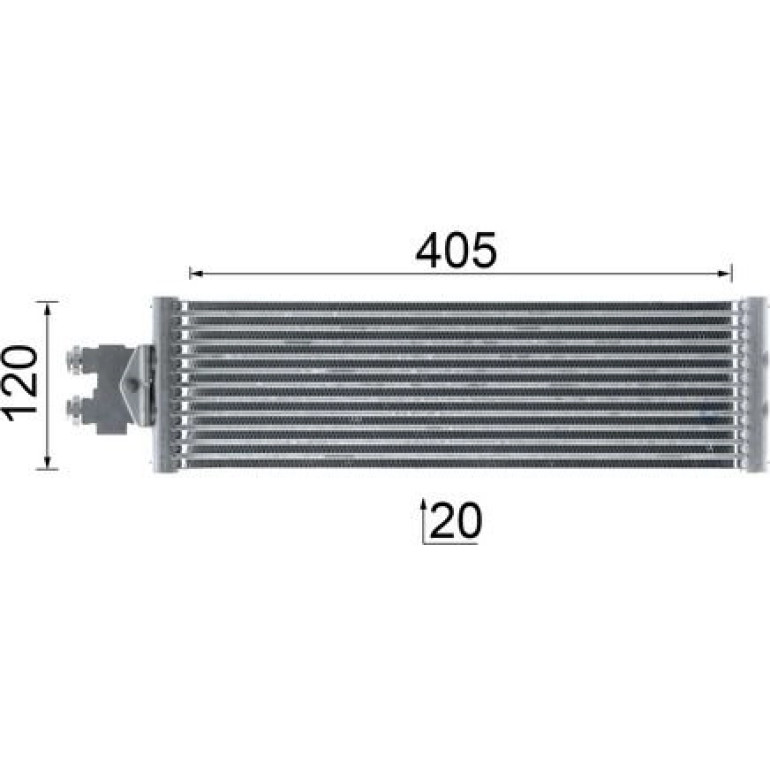 Ölkühler, Automatikgetriebe CLC 295 000P Ölkühler, Automatikgetriebe CLC 295 000P