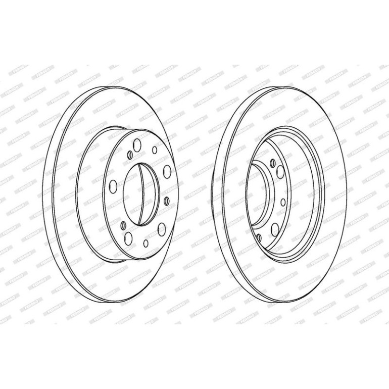 Bremsscheibe DDF063