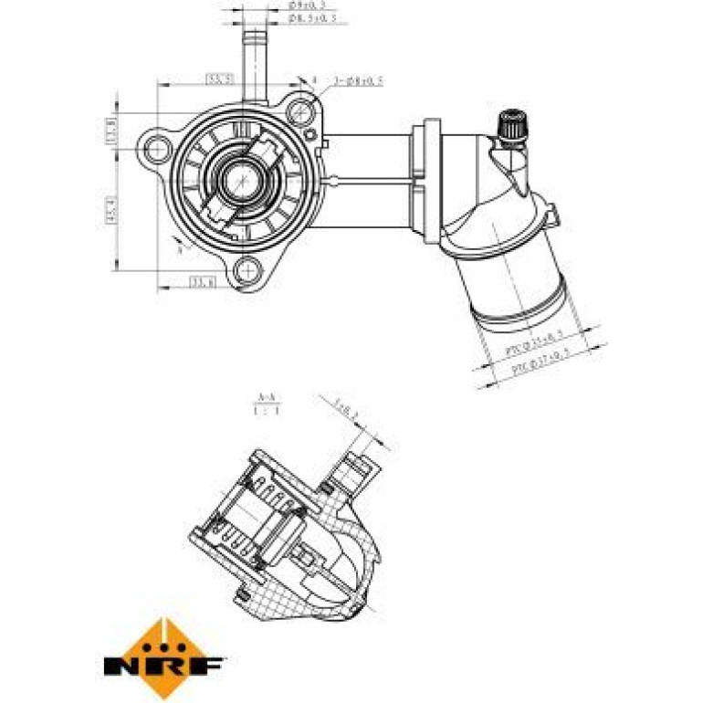 Thermostat, Kühlmittel 725164