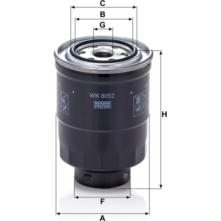 Kraftstofffilter WK 8052 Z
