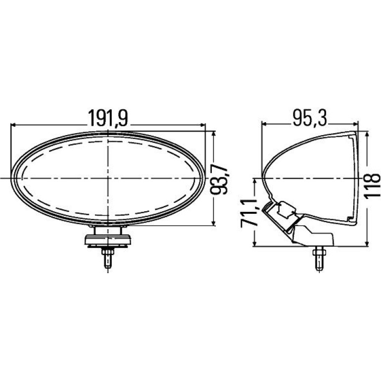 Nebelscheinwerfer 1NB 007 892-001 Nebelscheinwerfer 1NB 007 892-001
