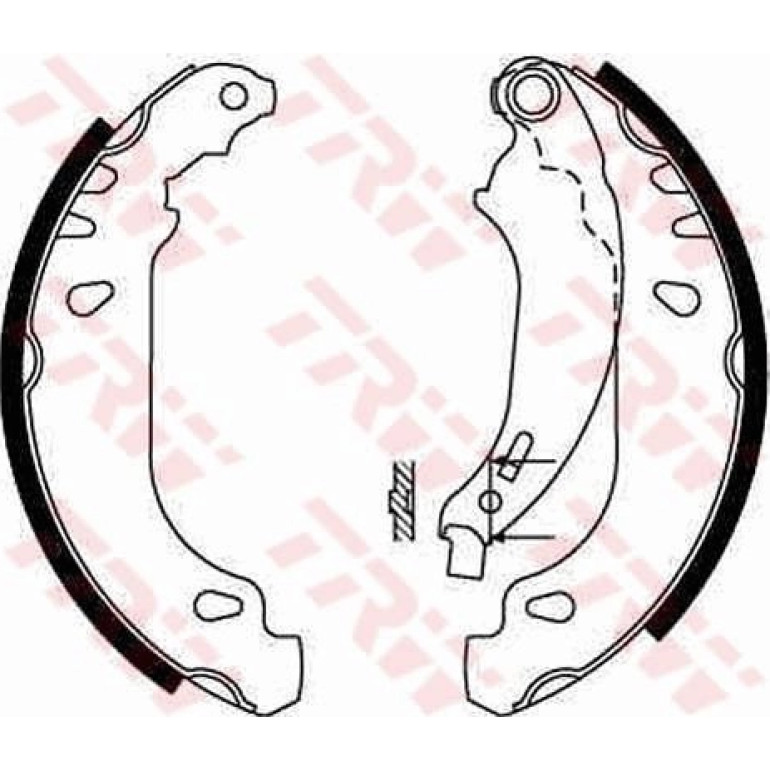 Bremsbackensatz GS8669 Bremsbackensatz GS8669