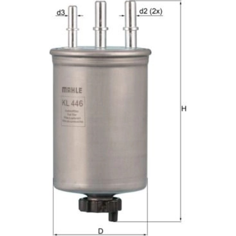Kraftstofffilter KL 446 Kraftstofffilter KL 446