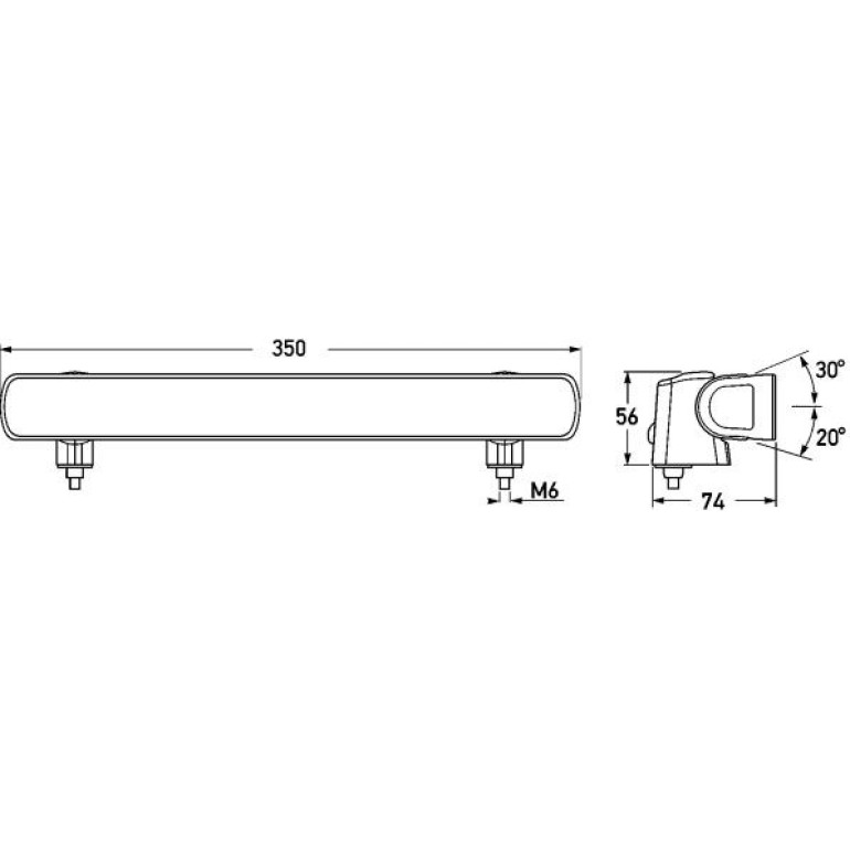 Arbeitsscheinwerfer 1GJ 958 040-501 Arbeitsscheinwerfer 1GJ 958 040-501
