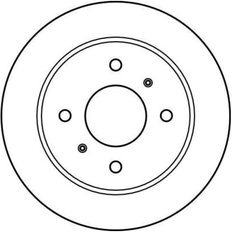 Bremsscheibe DF2592 Bremsscheibe DF2592