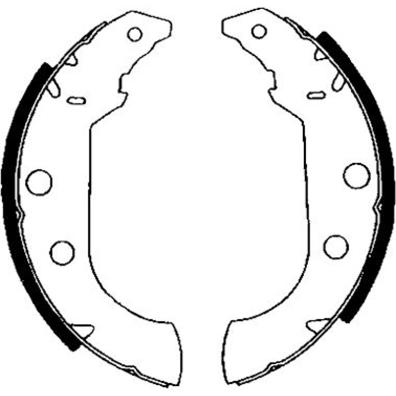 Bremsbackensatz 8DB 355 001-101