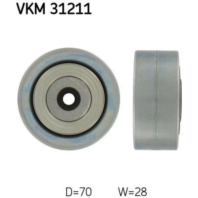 Umlenk-/Führungsrolle, Keilrippenriemen VKM 31211 Umlenk-/Führungsrolle, Keilrippenriemen VKM 31211