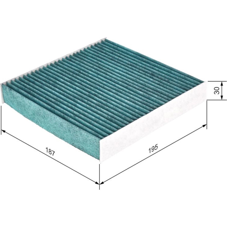 BOSCH 0 986 628 531 Innenraumfilter BOSCH 0 986 628 531 Innenraumfilter