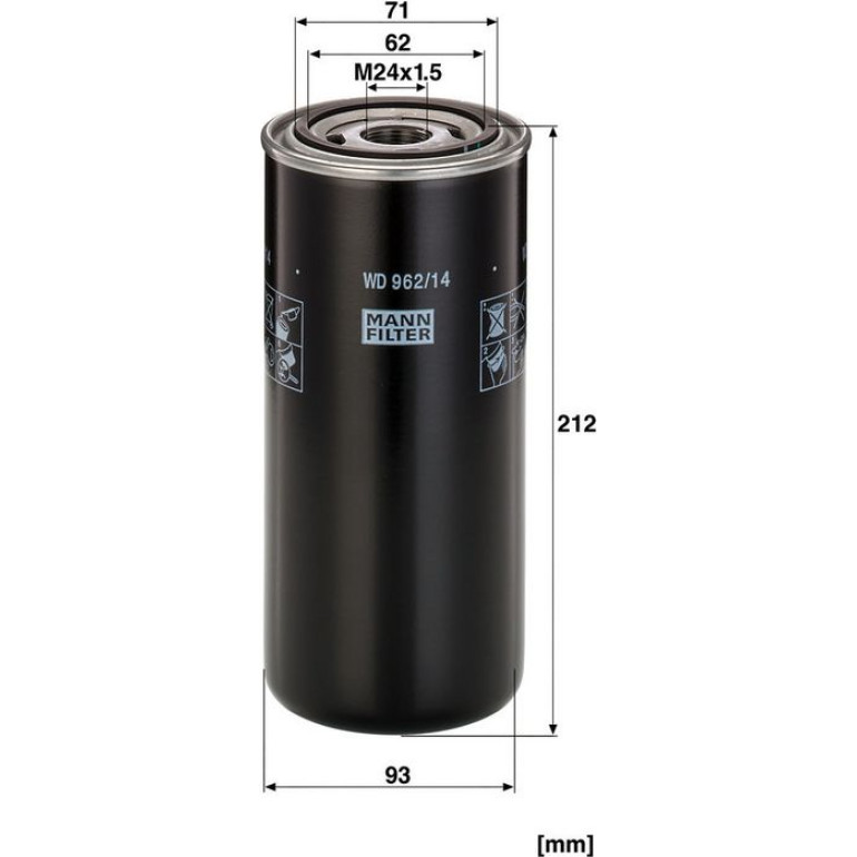 Ölfilter WD 962/14 Ölfilter WD 962/14