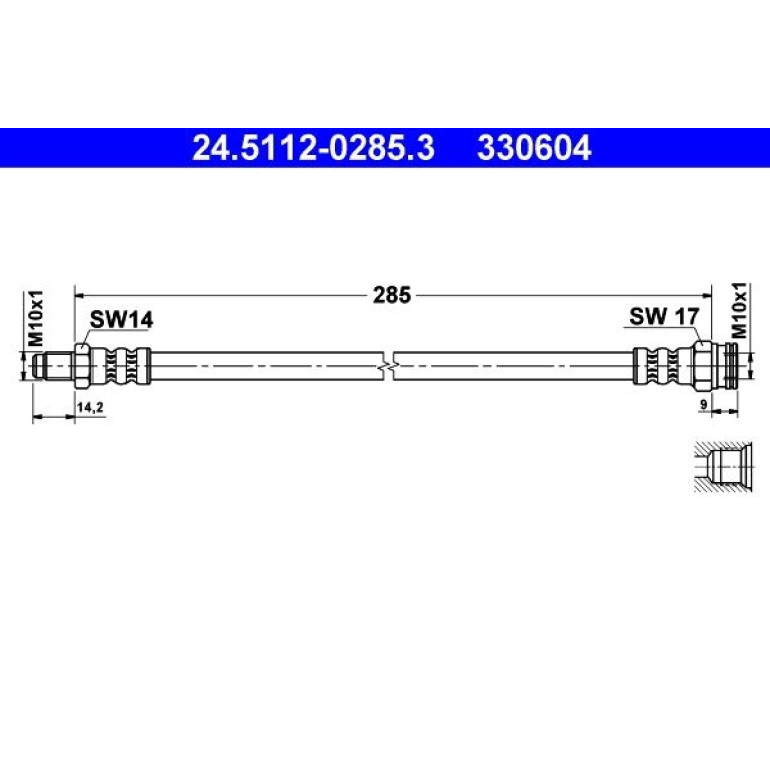 Bremsschlauch 24.5112-0285.3