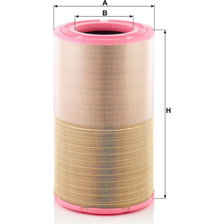 MANN-FILTER C 32 1700/3 Sekundärluftfilter
