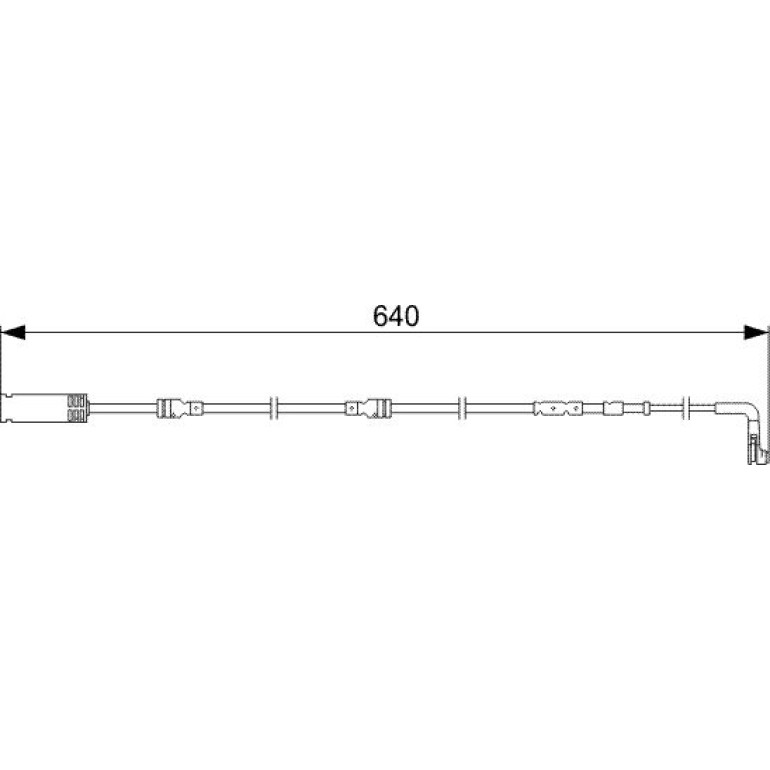 BOSCH 1 987 473 045 Warnkontakt, Bremsbelagverschleiß BOSCH 1 987 473 045 Warnkontakt, Bremsbelagverschleiß