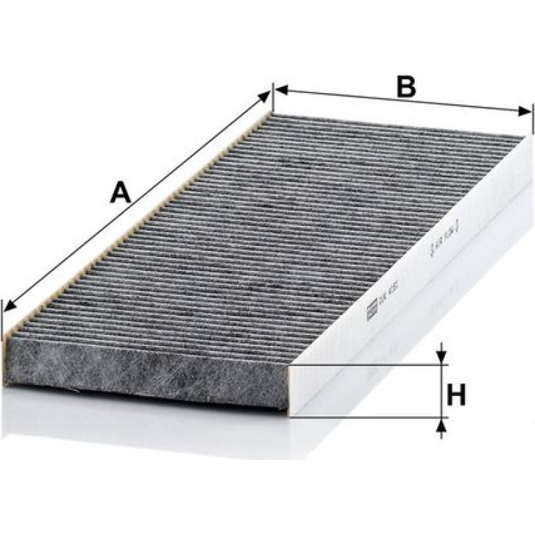 MANN-FILTER CUK 4151 Innenraumfilter, Aktivkohlefilter MANN-FILTER CUK 4151 Innenraumfilter, Aktivkohlefilter