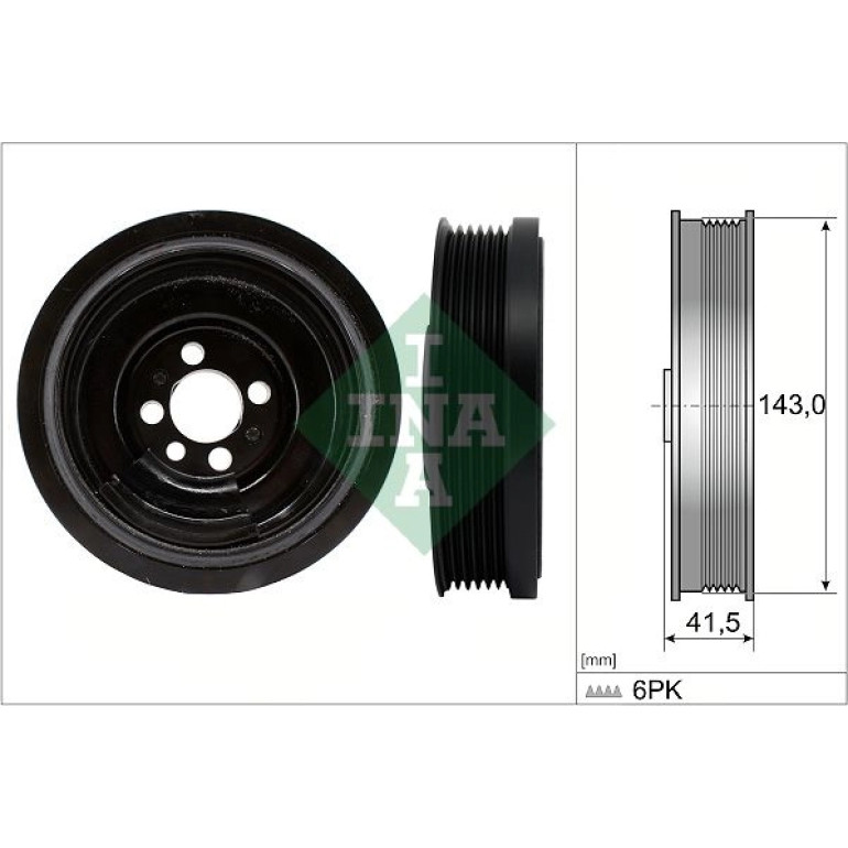 Riemenscheibe, Kurbelwelle 544 0182 10