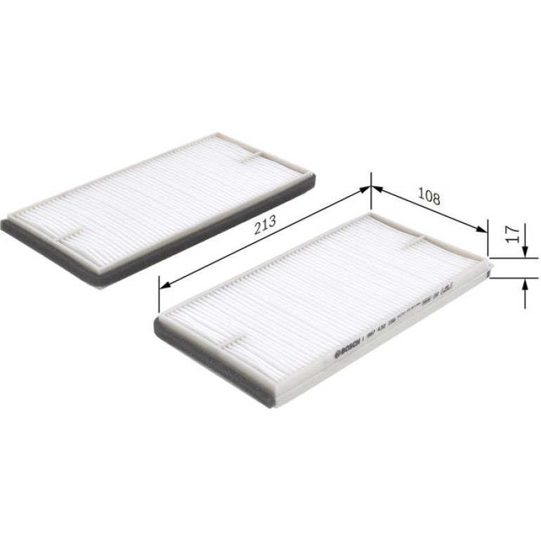 BOSCH 1 987 432 156 Innenraumfilter BOSCH 1 987 432 156 Innenraumfilter