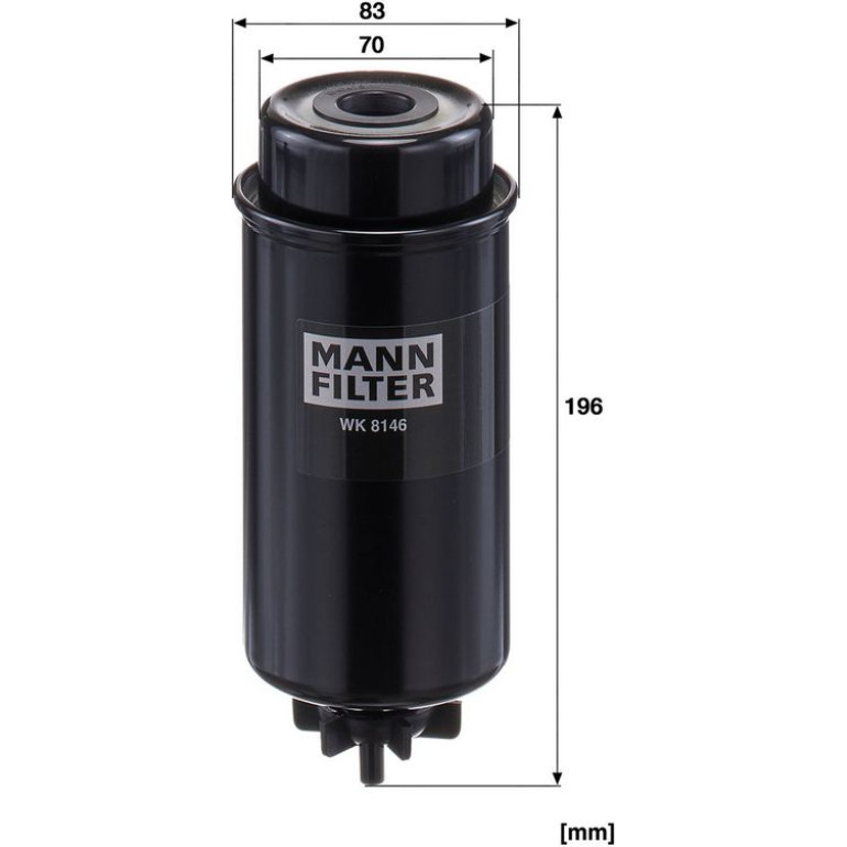 Kraftstofffilter WK 8146 Kraftstofffilter WK 8146