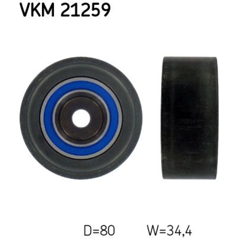 Umlenk-/Führungsrolle, Zahnriemen VKM 21259