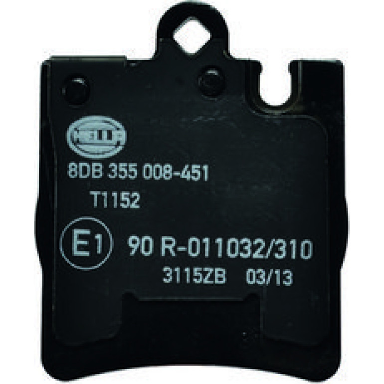 Bremsbelagsatz, Scheibenbremse 8DB 355 008-451 Bremsbelagsatz, Scheibenbremse 8DB 355 008-451