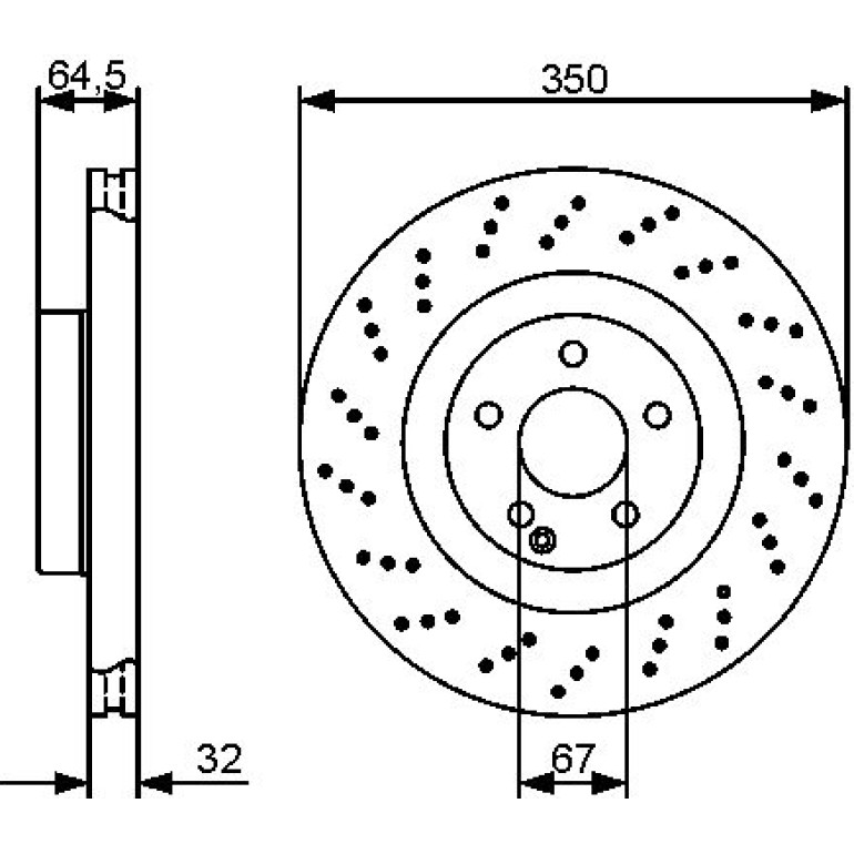 Bremsscheibe 0 986 479 412 Bremsscheibe 0 986 479 412