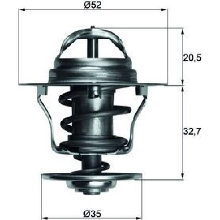 Thermostat, Kühlmittel TX 12 88D Thermostat, Kühlmittel TX 12 88D