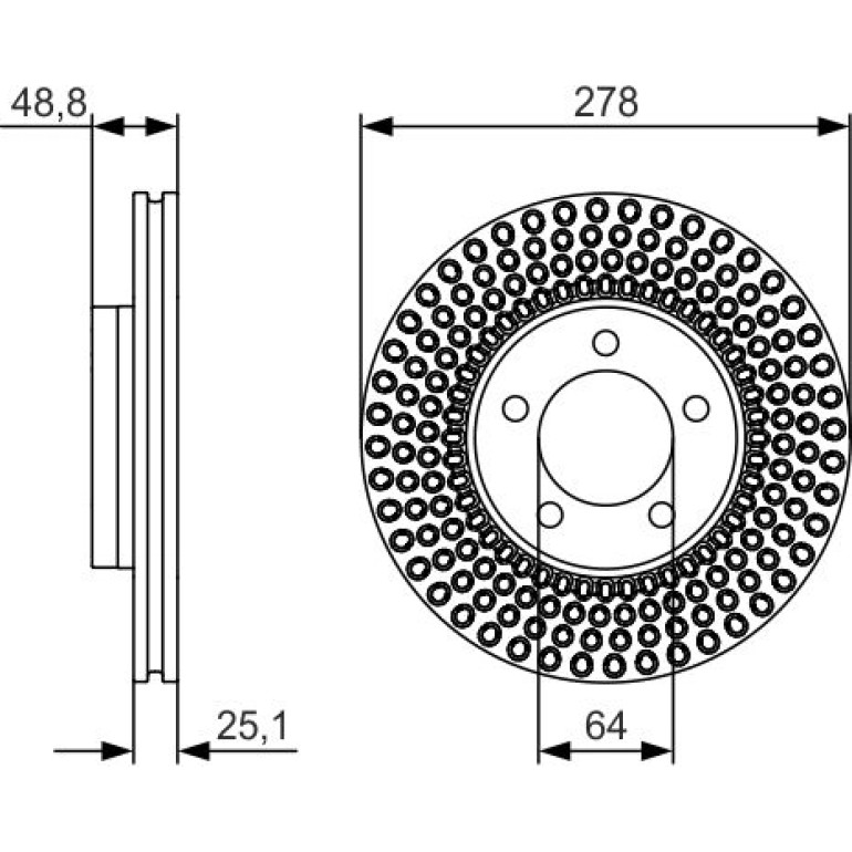 Bremsscheibe 0 986 479 699 Bremsscheibe 0 986 479 699