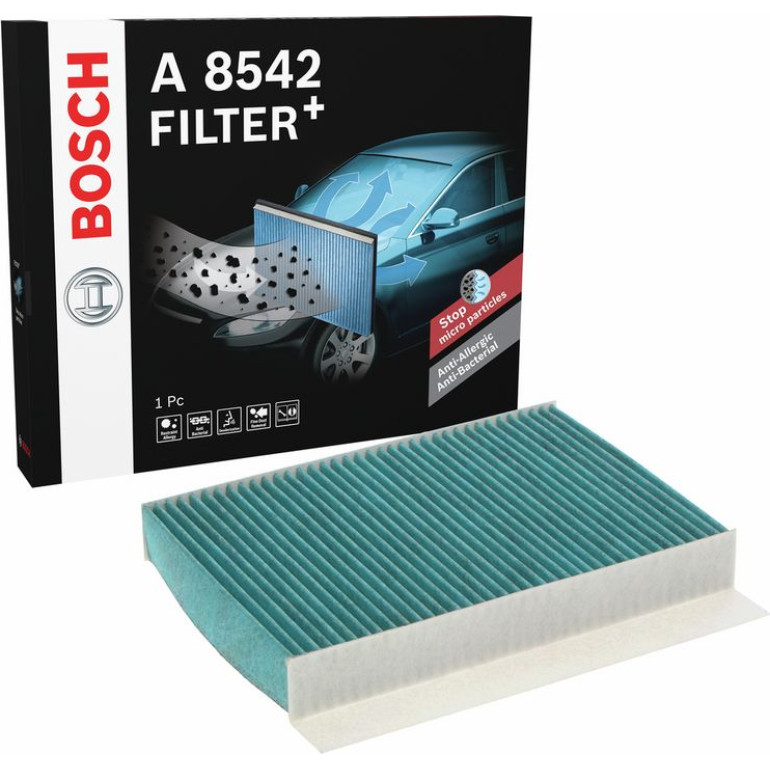 BOSCH 0 986 628 542 Innenraumfilter FILTER+ BOSCH 0 986 628 542 Innenraumfilter FILTER+