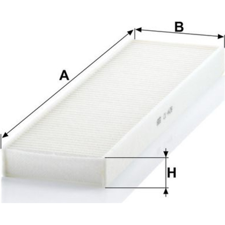 MANN-FILTER CU 4436 Innenraumfilter, Partikelfilter MANN-FILTER CU 4436 Innenraumfilter, Partikelfilter