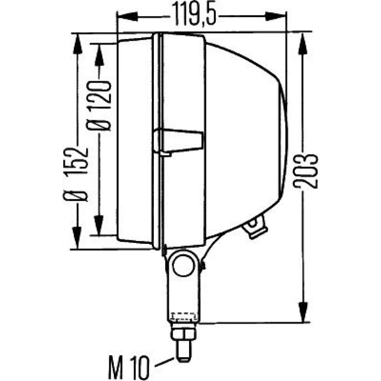 Arbeitsscheinwerfer 1G3 005 760-221 Arbeitsscheinwerfer 1G3 005 760-221