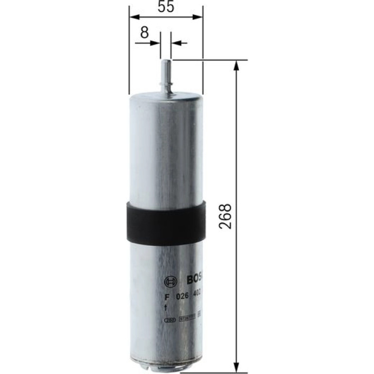 Kraftstofffilter F 026 402 257 Kraftstofffilter F 026 402 257