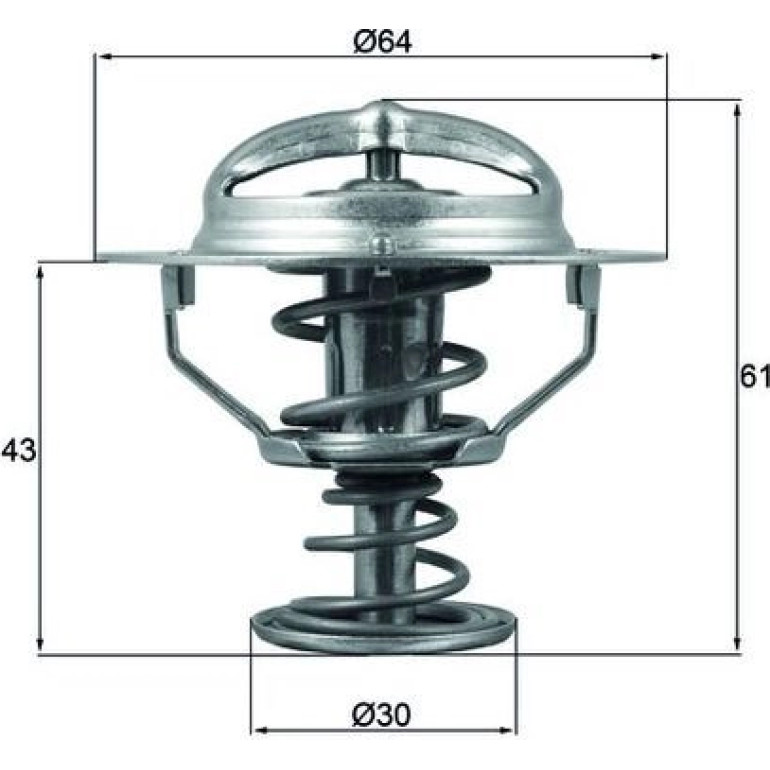 Thermostat, Kühlmittel TX 178 78D