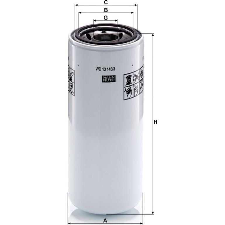 Ölfilter WD 13 145/3 Ölfilter WD 13 145/3