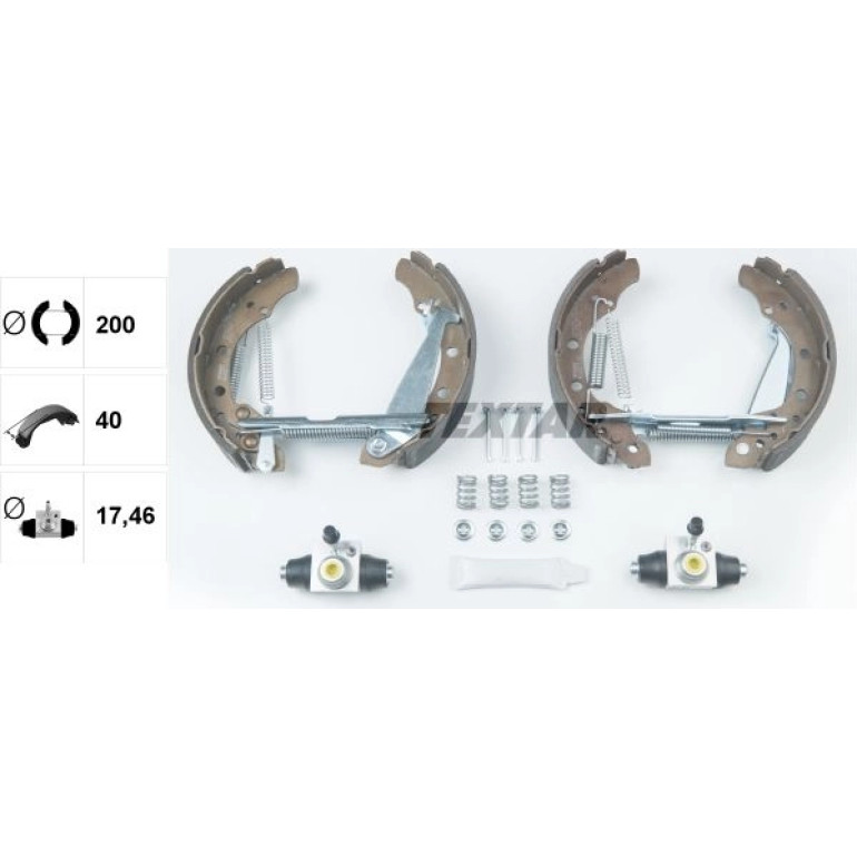 Bremsbackensatz 84044706 Bremsbackensatz 84044706