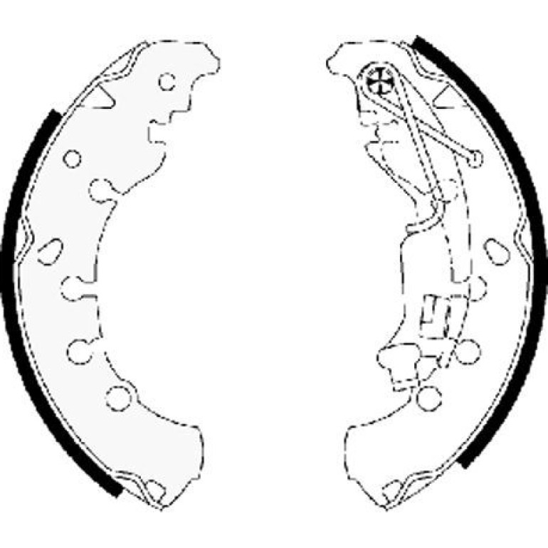 Bremsbackensatz 91065300