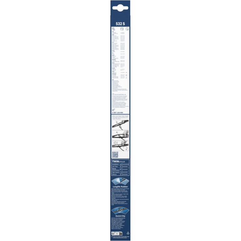 BOSCH 347 S Scheibenwischer Twin 3 397 118 404