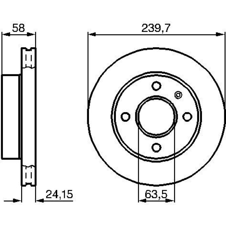 Bremsscheibe 0 986 478 148 Bremsscheibe 0 986 478 148