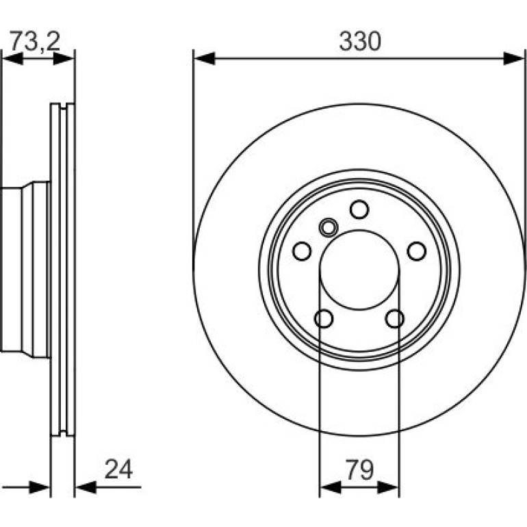 Bremsscheibe 0 986 479 A06