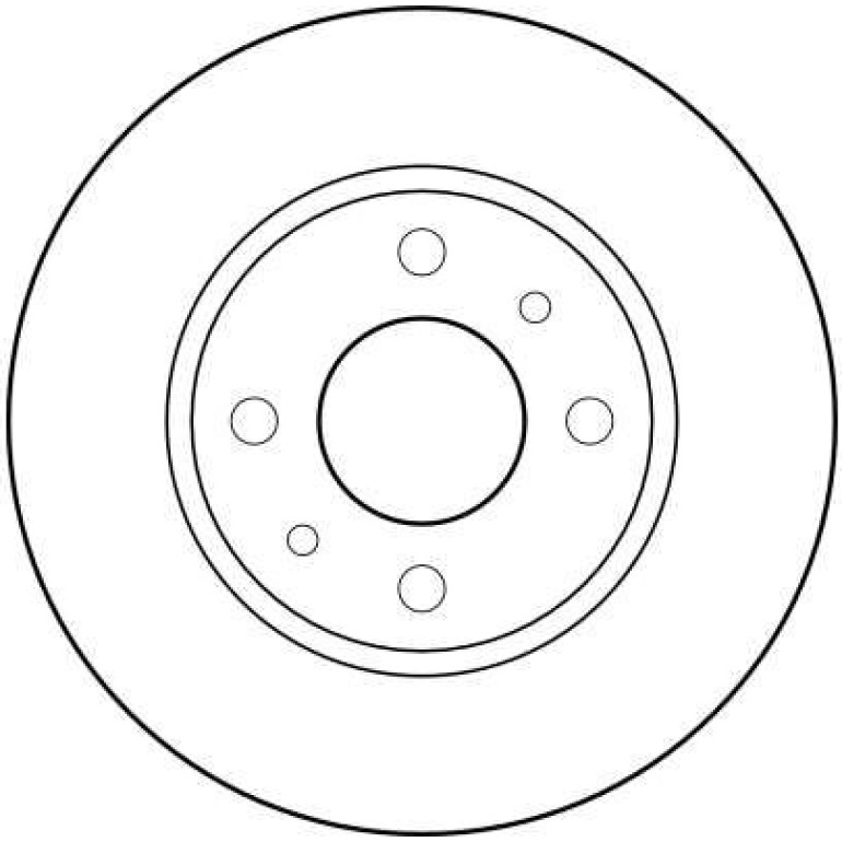 Bremsscheibe DF1736 Bremsscheibe DF1736