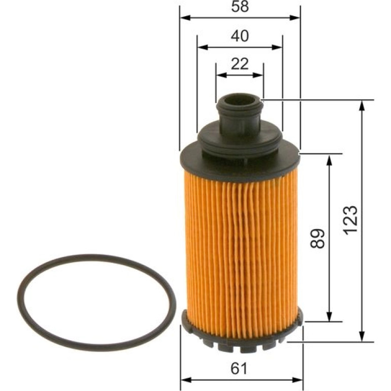 BOSCH F 026 407 214 Ölfilter BOSCH F 026 407 214 Ölfilter
