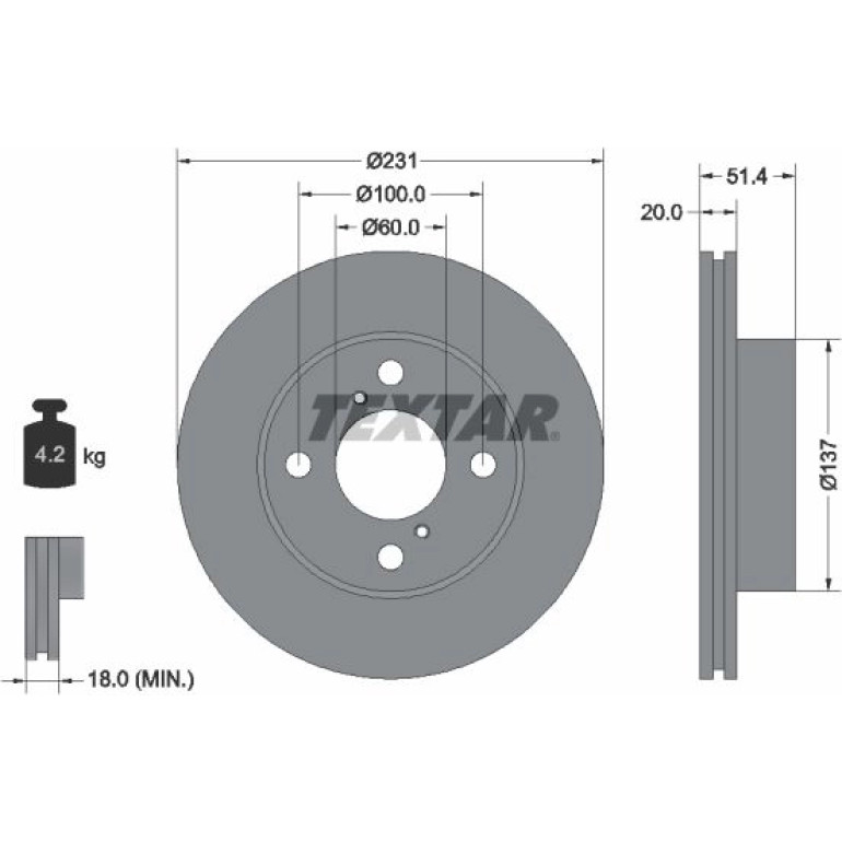 Bremsscheibe 92204100