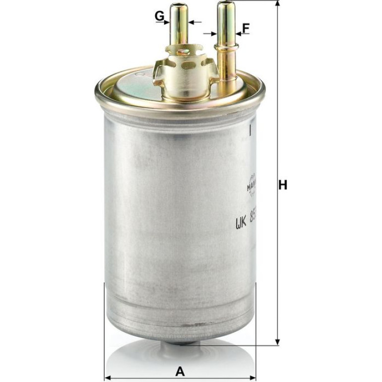 Kraftstofffilter WK 853/7