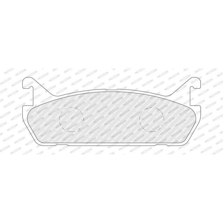 Bremsbelagsatz, Scheibenbremse FDB654 Bremsbelagsatz, Scheibenbremse FDB654