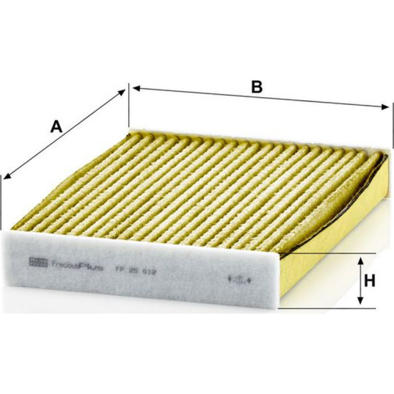 MANN-FILTER FP 25 012 Innenraumfilter FreciousPlus Aktivkohlefilter mit Polyphenol, antibakteriell, Feinstaubfilter (PM 2.5) MANN-FILTER FP 25 012 Innenraumfilter FreciousPlus Aktivkohlefilter mit Polyphenol, antibakteriell, Feinstaubfilter (PM 2.5)