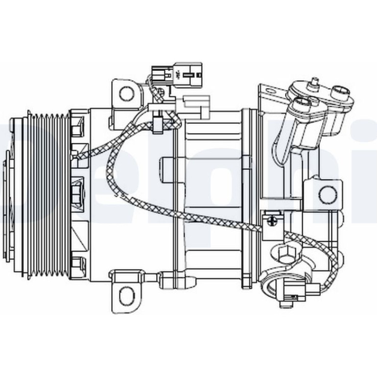 Kompressor, Klimaanlage CS20550 Kompressor, Klimaanlage CS20550