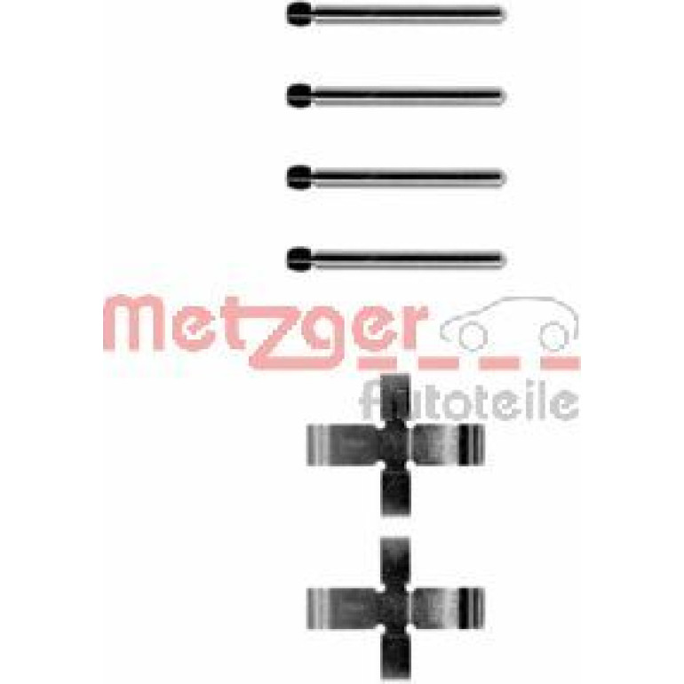 Zubehörsatz, Scheibenbremsbelag 109-0905 Zubehörsatz, Scheibenbremsbelag 109-0905