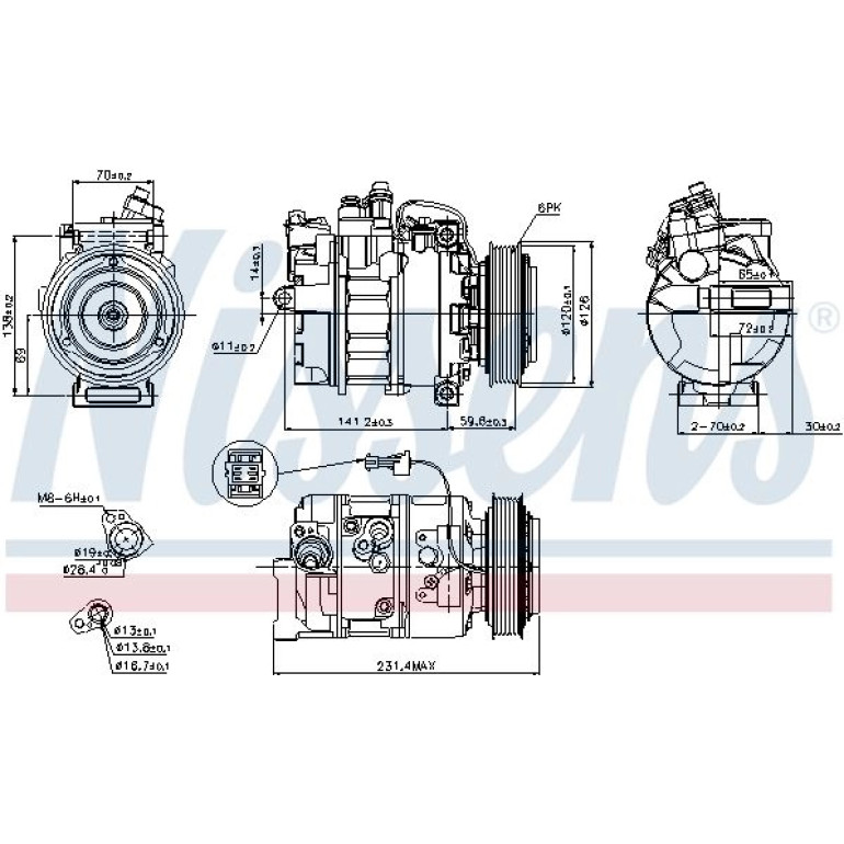 Kompressor, Klimaanlage 89208