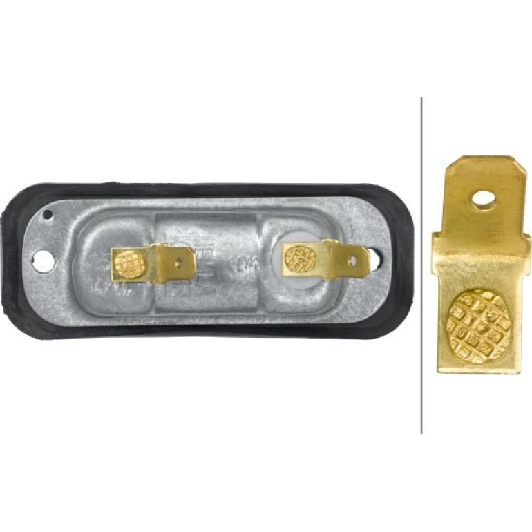 Kennzeichenleuchte 2KA 001 378-207 Kennzeichenleuchte 2KA 001 378-207