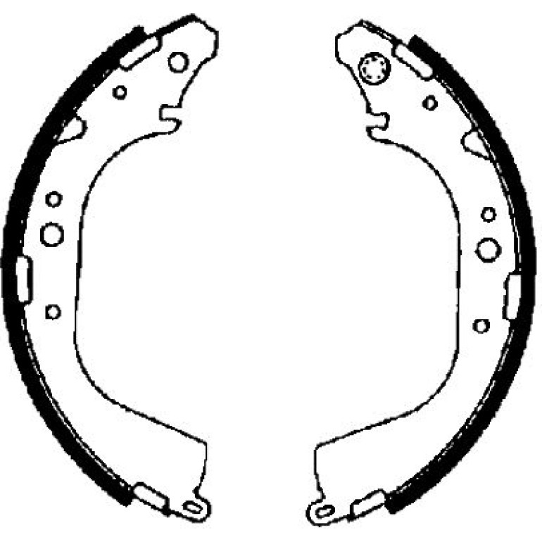 Bremsbackensatz 91041500 Bremsbackensatz 91041500